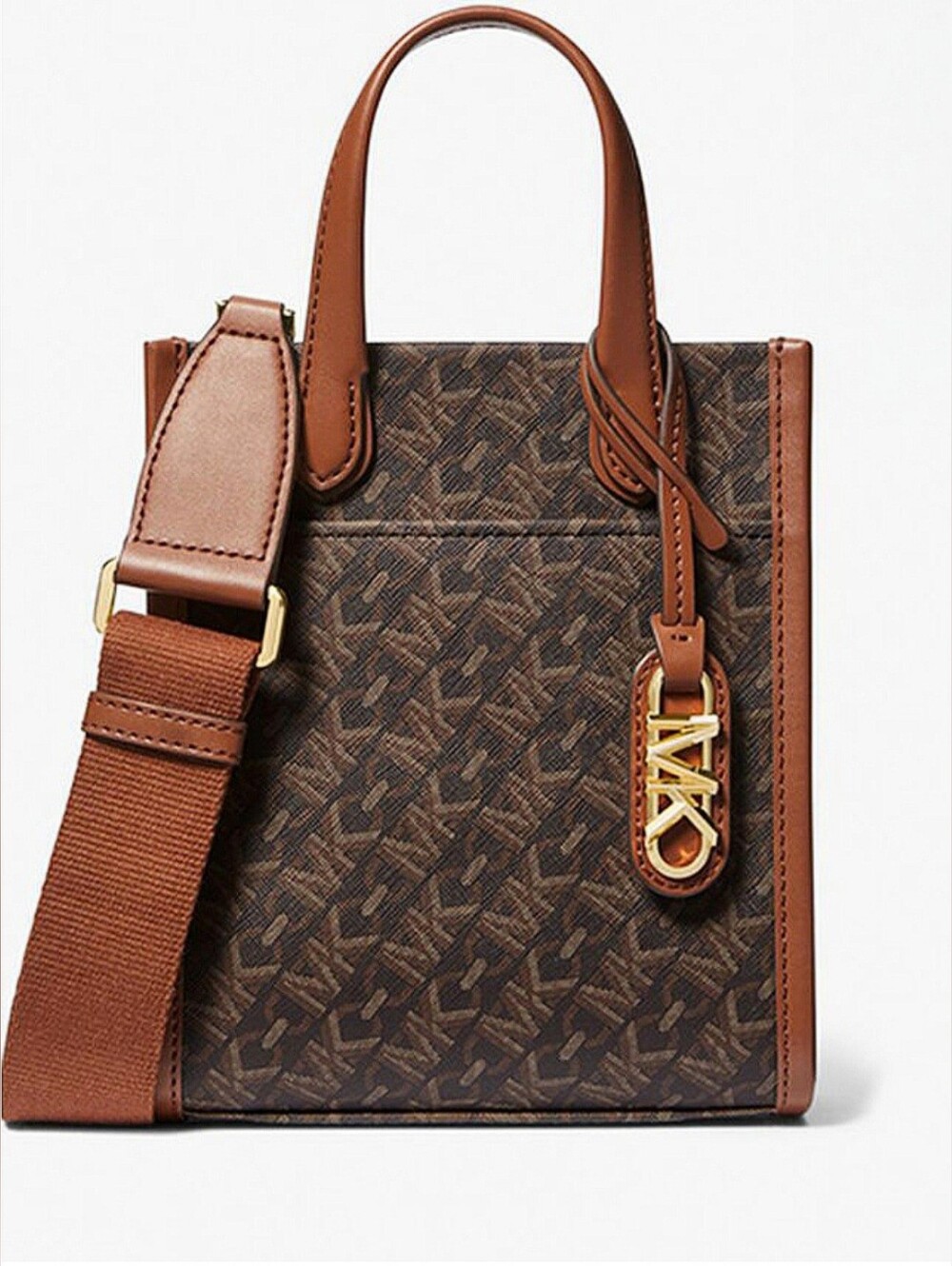 Michael Kors Gigi Empire Signature Logo Extra-Small Crossbody Bag NWT